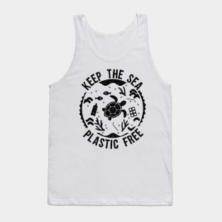 Keep the sea plastic free Tank Top